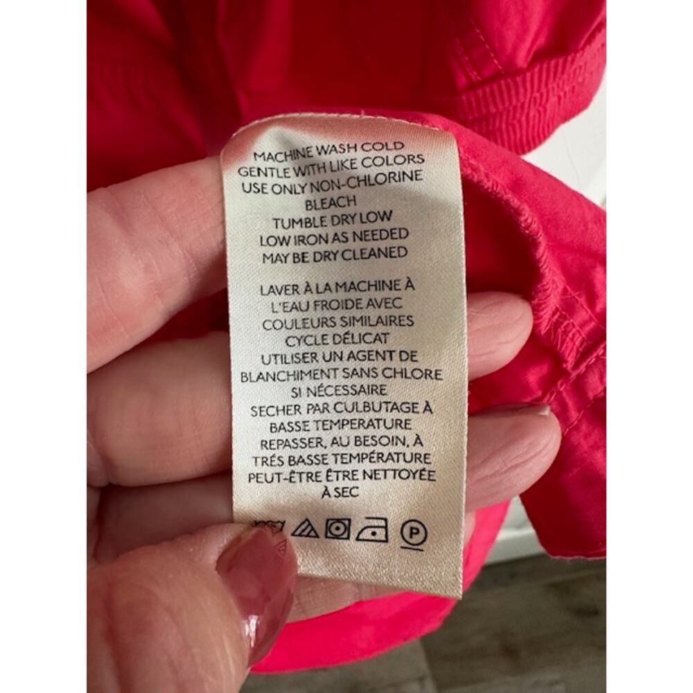 Daily Practice By Anthropologie NWOT Tiered Mini Zip Dress XS Pink - Picture 11 of 11